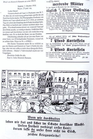 Familienchronik Hamann 1915 19 Teil 04 cover