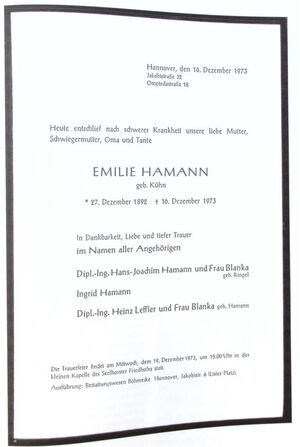 Familienchronik Hamann 1970 74 Teil 04 cover