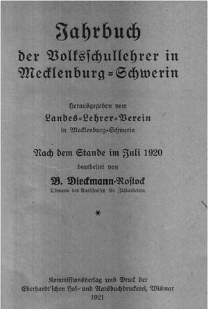 Jahrbuch 1920 Cover