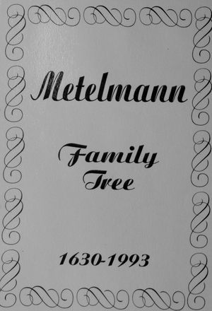 Family Tree Metelmann (en), Hansen, Carol cover