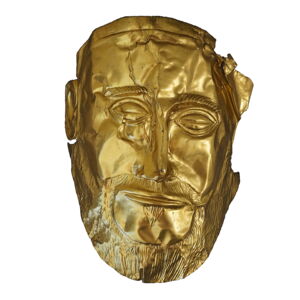 Sogenannte Maske des Agamemnon. Quelle: landesmuseum-mv.de